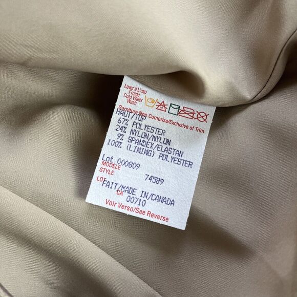 Joseph Ribkoff Gold Blazer Jacket Size 10 - Picture 6 of 7